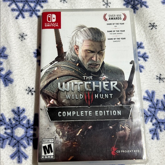 The Witcher 3: Wild Hunt Complete Edition for Nintendo Switch - Gray
